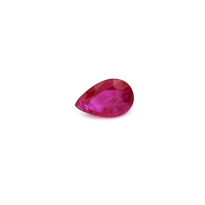 0.38 I1 Pear-shaped Pinkish Red Ruby