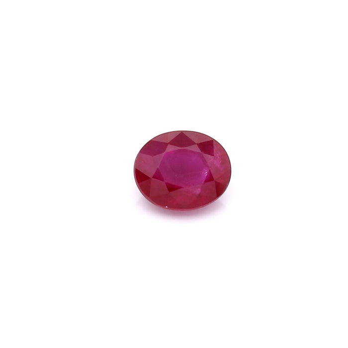 0.87 VI2 Oval Red Ruby