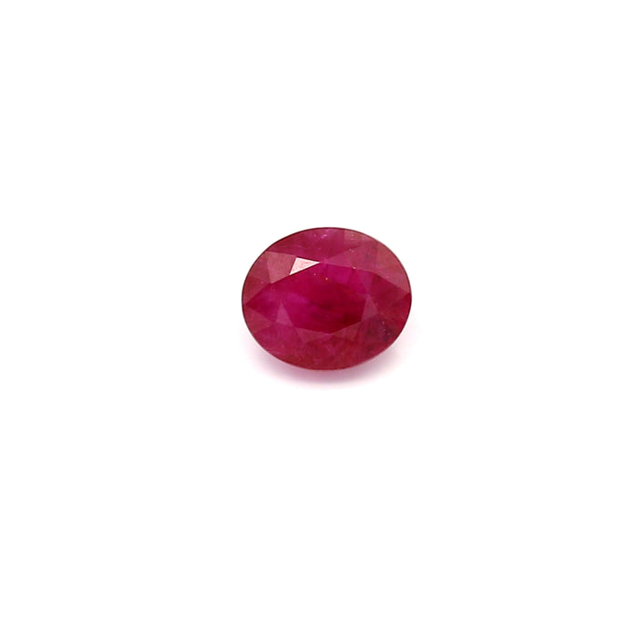 0.78 I2 Oval Purplish Red Ruby