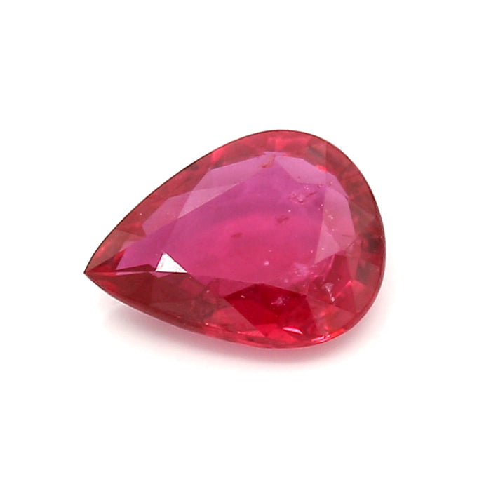 1.52 VI1 Pear-shaped Red Ruby