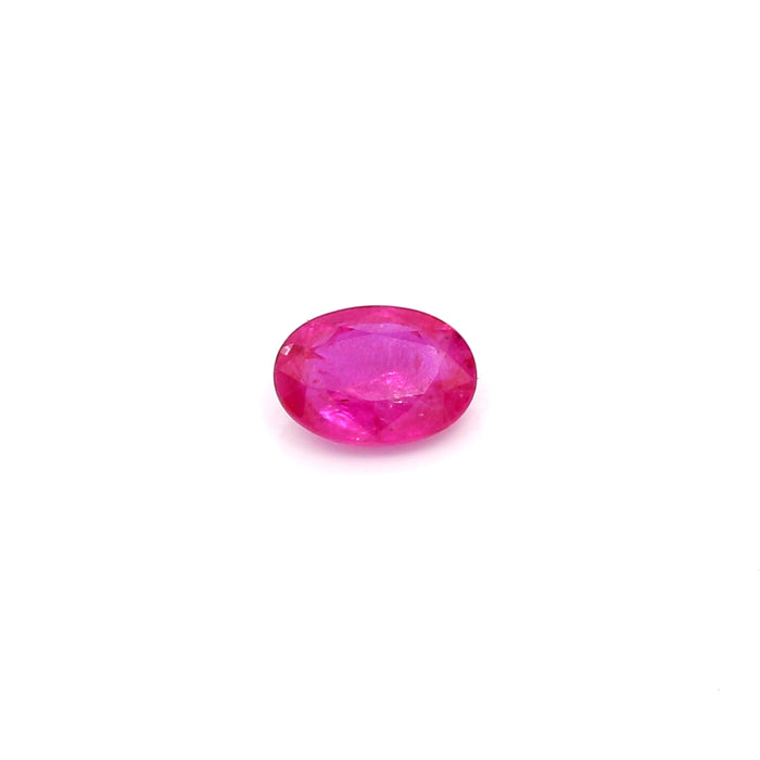 0.52 VI2 Oval Pinkish Red Ruby