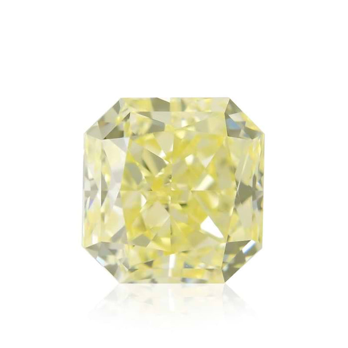 0.53 Yellow VVS1 Fancy Color Radiant Diamond