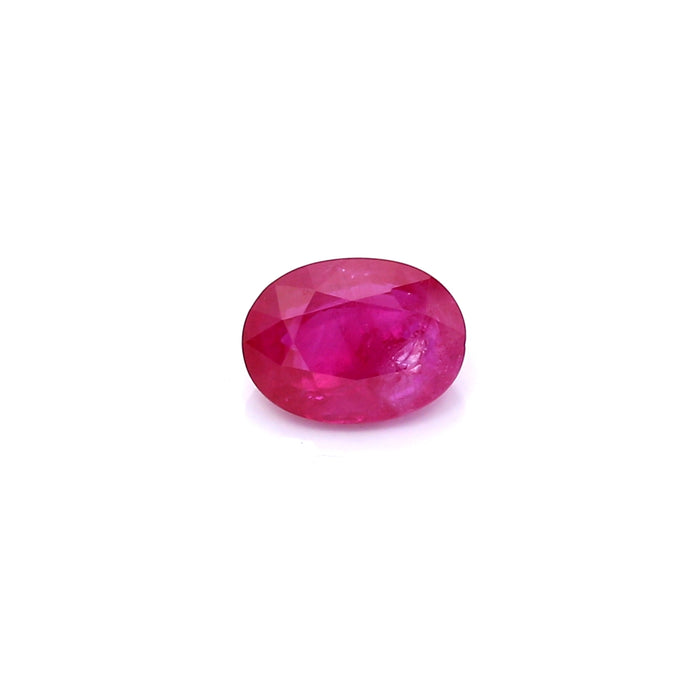 0.98 VI2 Oval Pinkish Red Ruby