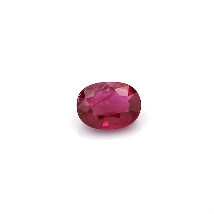 0.75 VI1 Oval Purplish Red Ruby