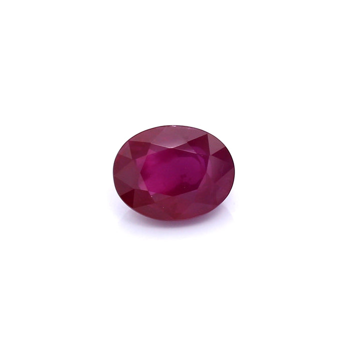 1.52 VI1 Oval Purplish Red Ruby