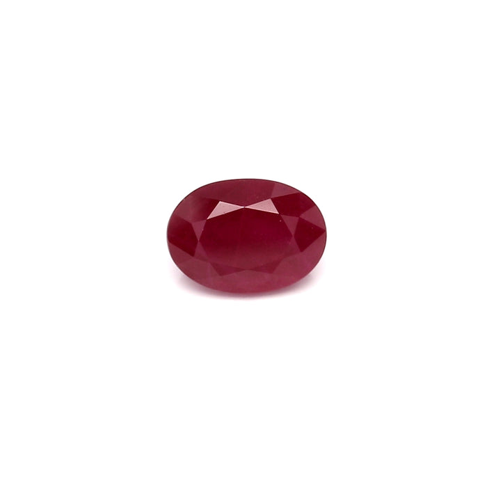 1.29 I2 Oval Purplish Red Ruby