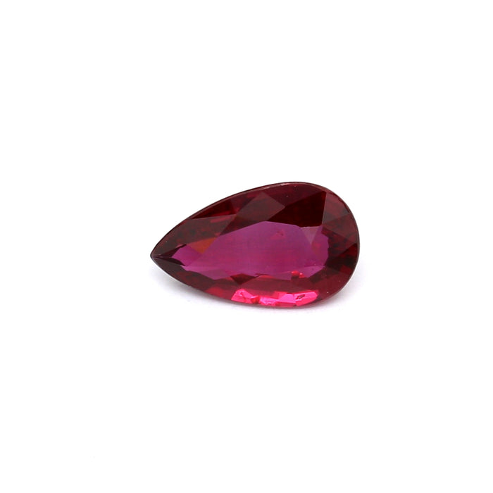 1.12 EC2 Pear-shaped Red Ruby