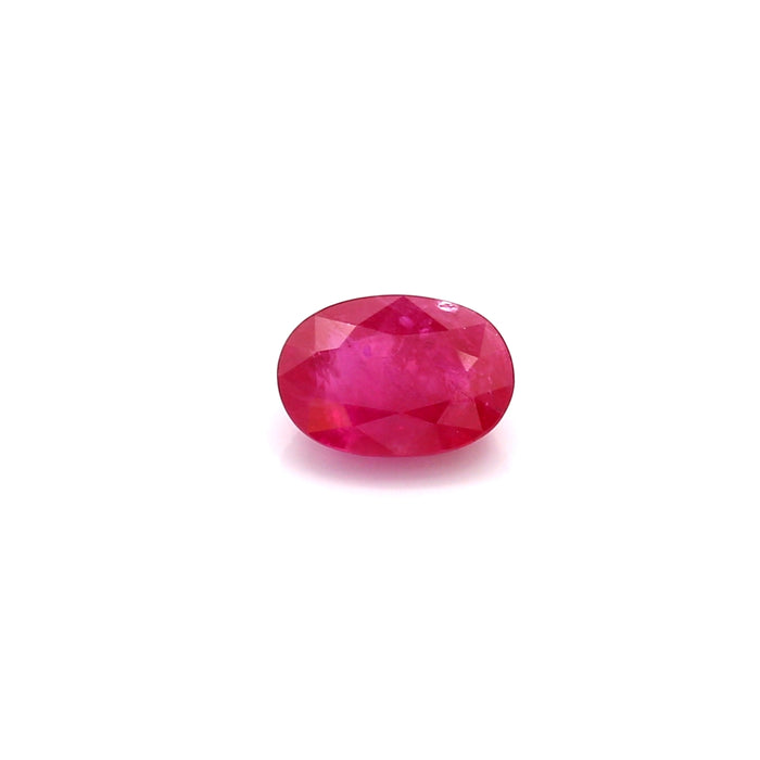 0.91 I1 Oval Pinkish Red Ruby