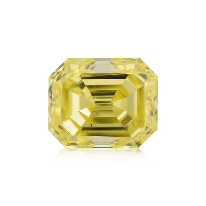 0.54 Yellow VS2 Fancy Color Emerald Diamond