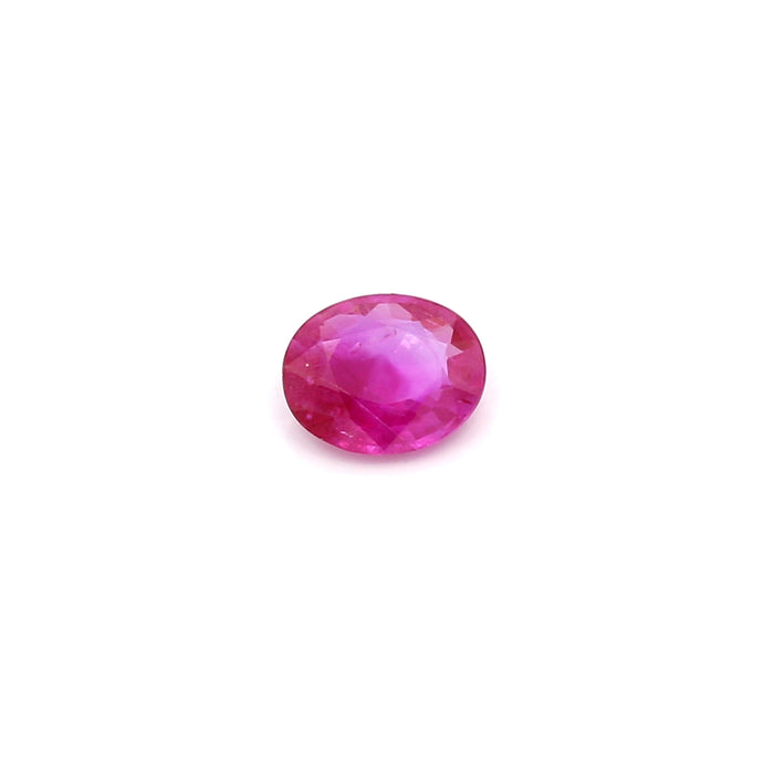 0.52 VI1 Oval Pinkish Red Ruby