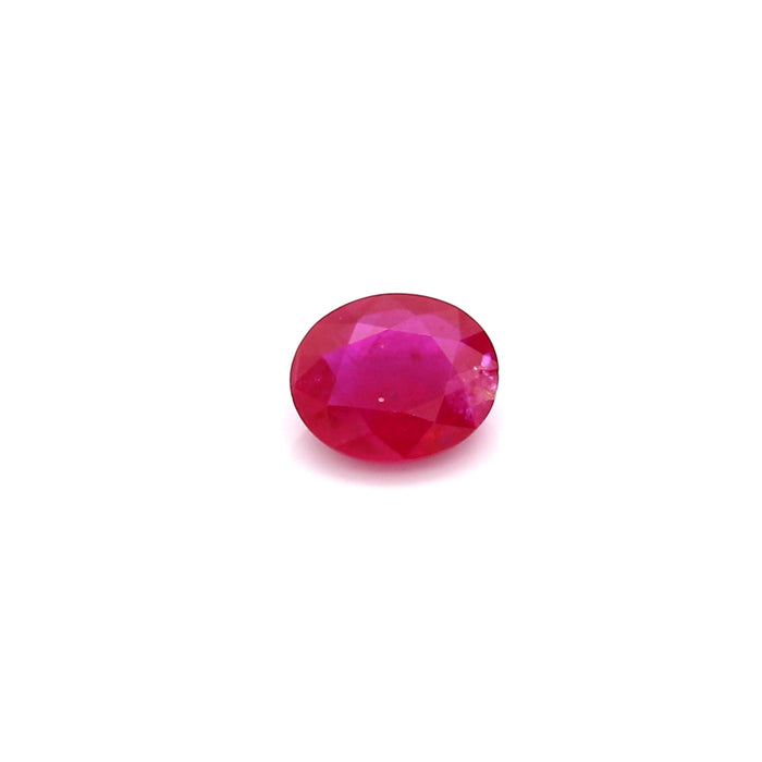 0.7 VI2 Oval Red Ruby