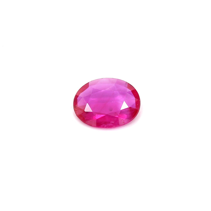 0.58 VI1 Oval Pinkish Red Ruby