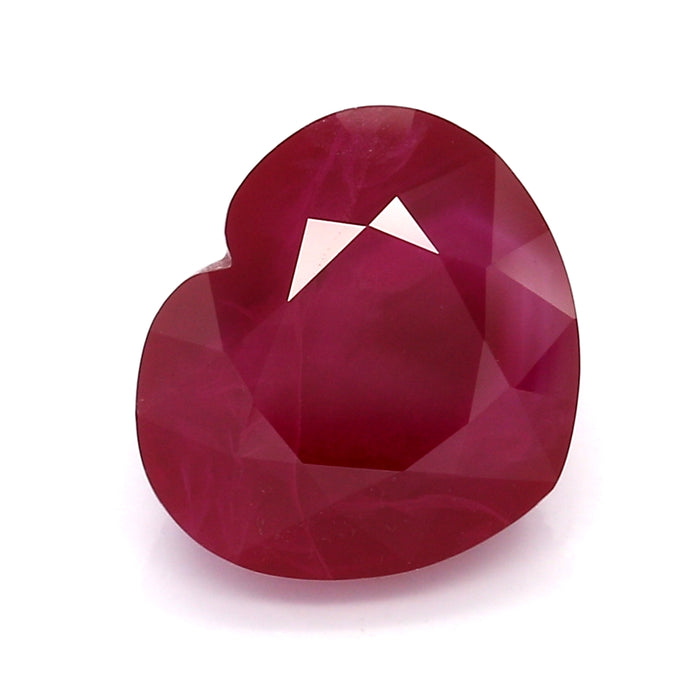 7.57 I2 Heart-shaped Purplish Red Ruby