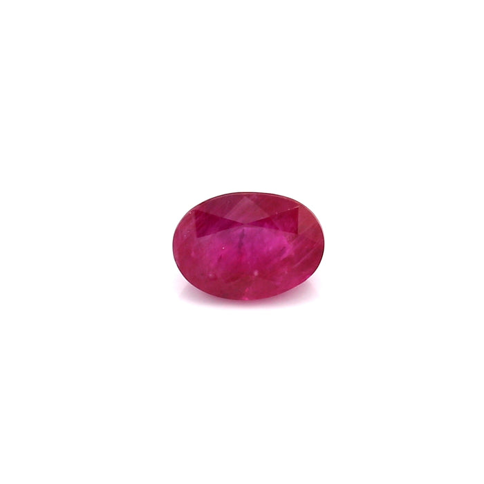 0.97 I1 Oval Pinkish Red Ruby