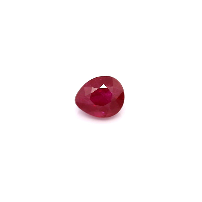 0.58 VI2 Pear-shaped Red Ruby