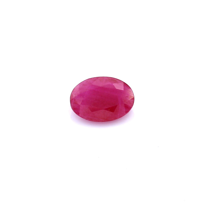 0.68 VI2 Oval Purplish Red Ruby