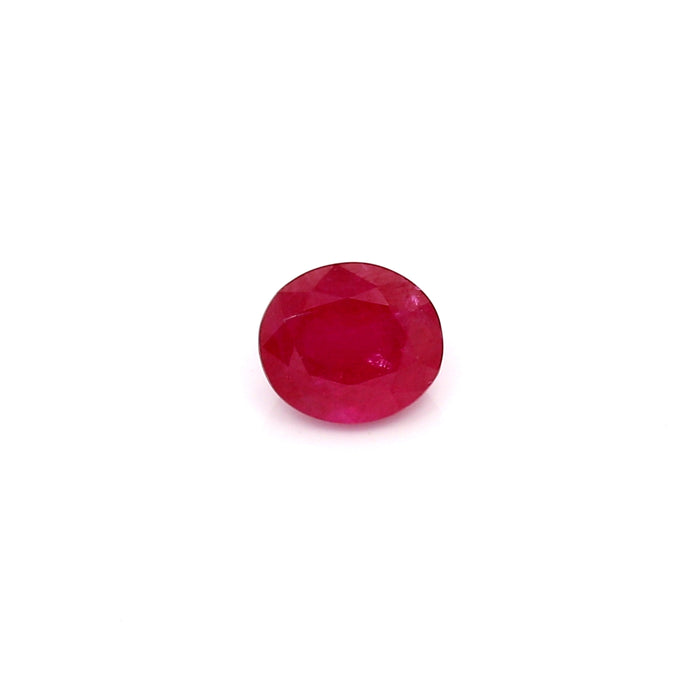 0.84 I1 Oval Pinkish Red Ruby