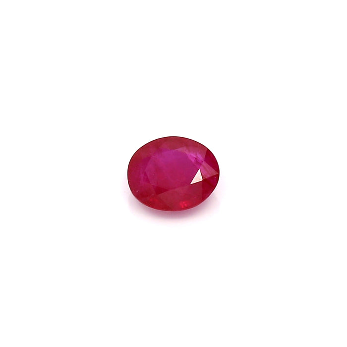 0.7 VI2 Oval Pinkish Red Ruby