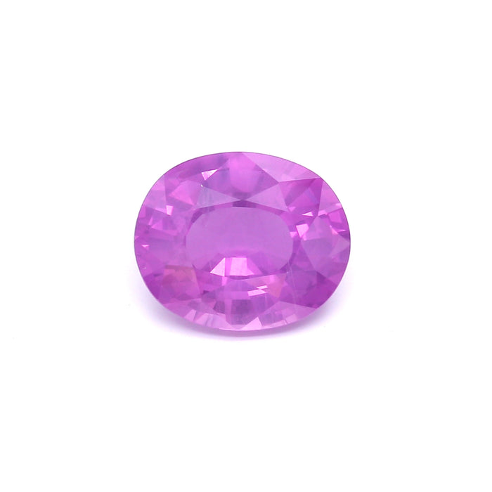 3.47 VI1 Oval Purplish Pink Fancy sapphire