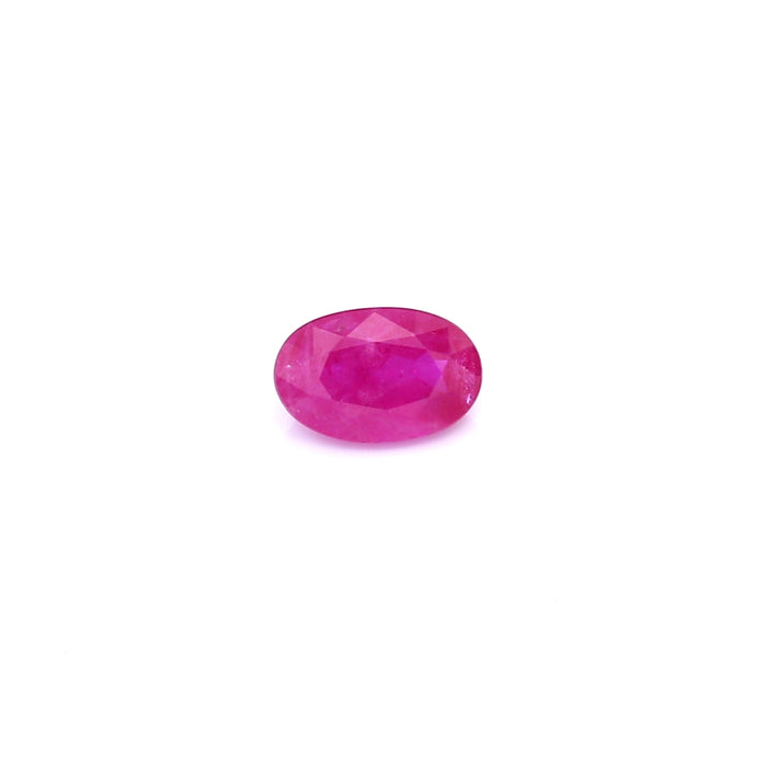 0.51 VI2 Oval Pinkish Red Ruby