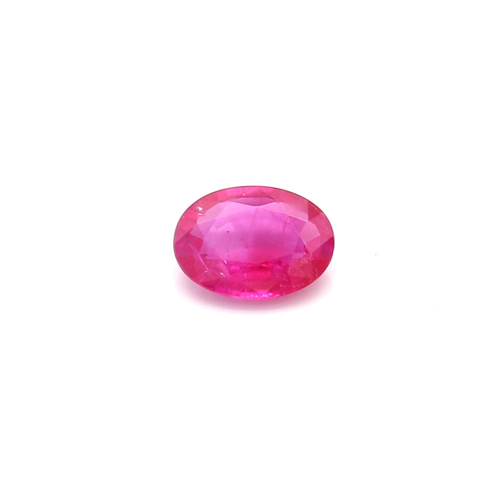 0.84 VI2 Oval Pinkish Red Ruby