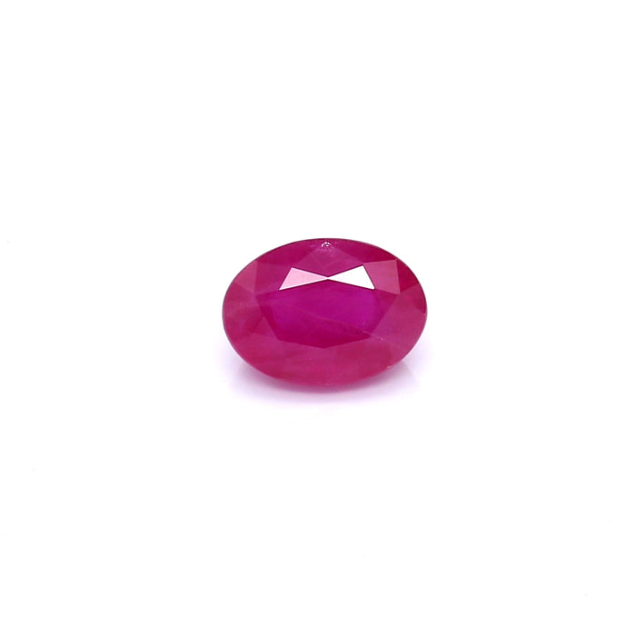 1.19 VI2 Oval Pinkish Red Ruby