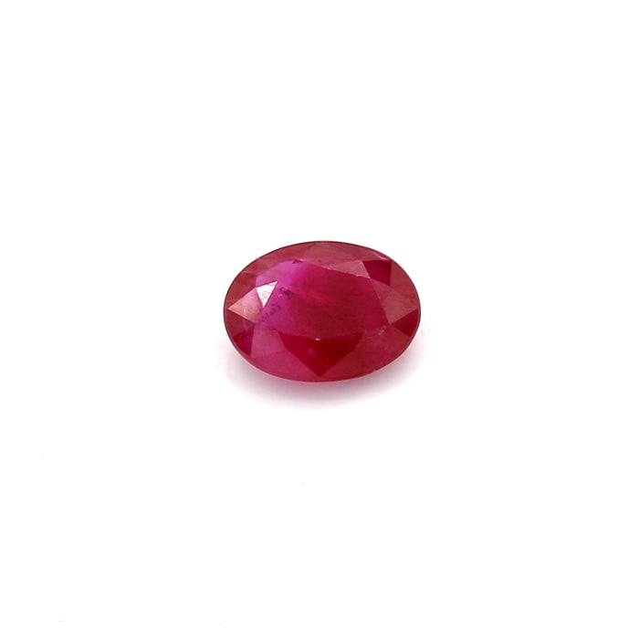 0.77 I1 Oval Pinkish Red Ruby