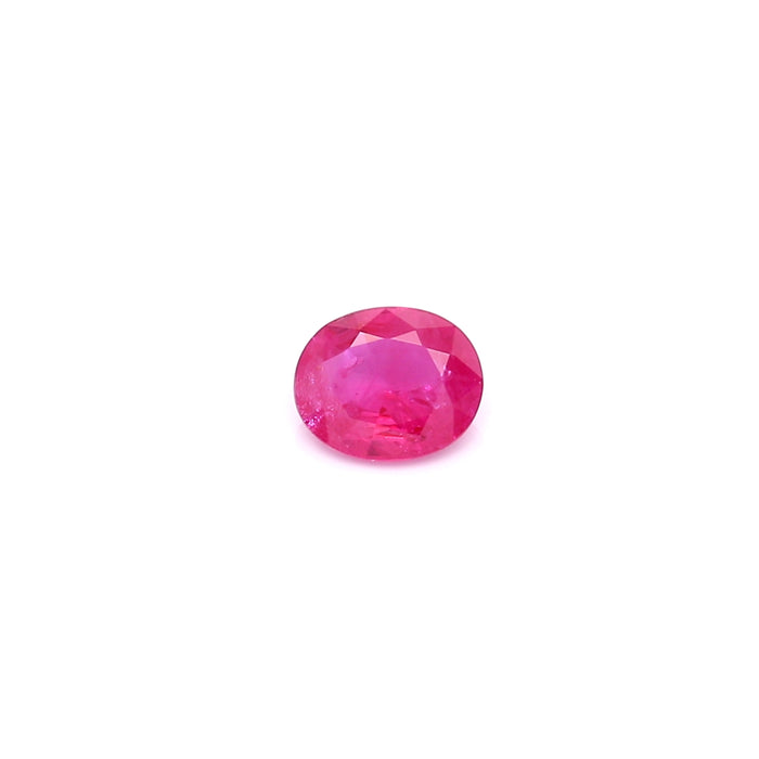 0.44 VI2 Oval Pinkish Red Ruby