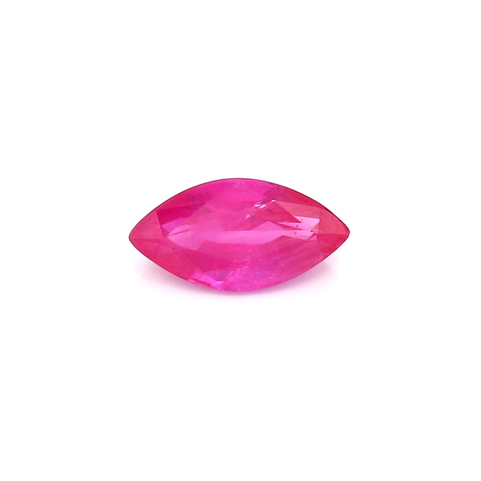 1.47 VI2 Marquise Pinkish Red Ruby