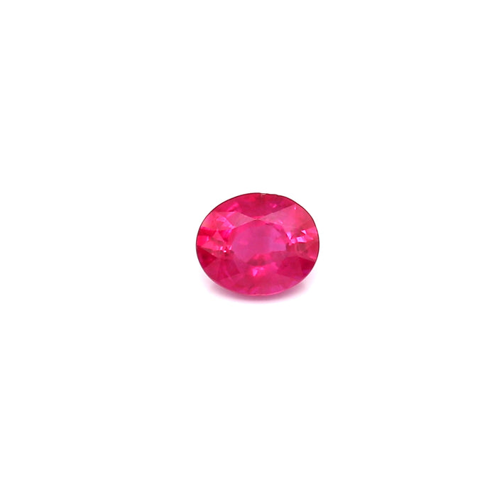 0.59 VI1 Oval Pinkish Red Ruby