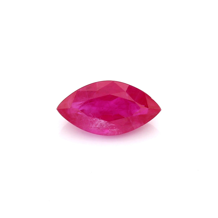 2.17 VI2 Marquise Pinkish Red Ruby