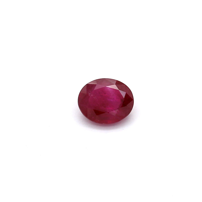 0.76 VI2 Oval Red Ruby