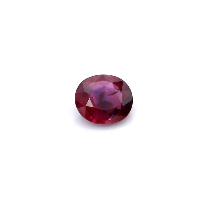 0.75 VI1 Oval Purplish Red Ruby