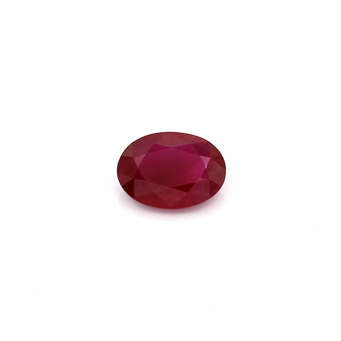 0.78 VI2 Oval Red Ruby