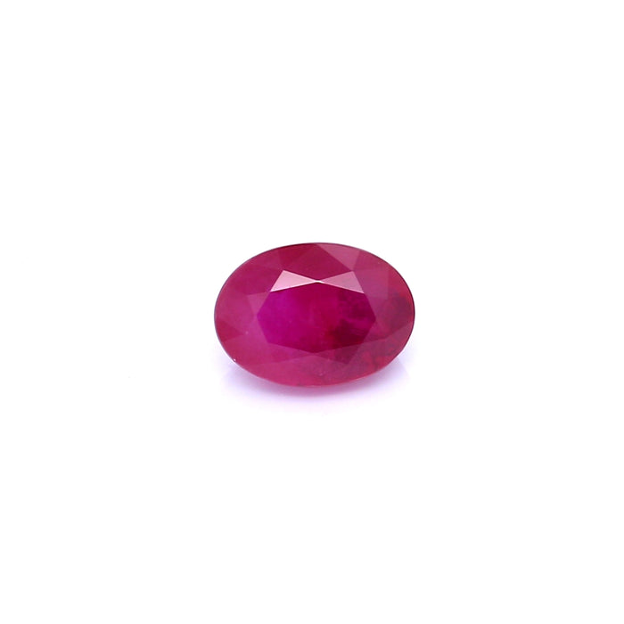 1.21 VI2 Oval Purplish Red Ruby