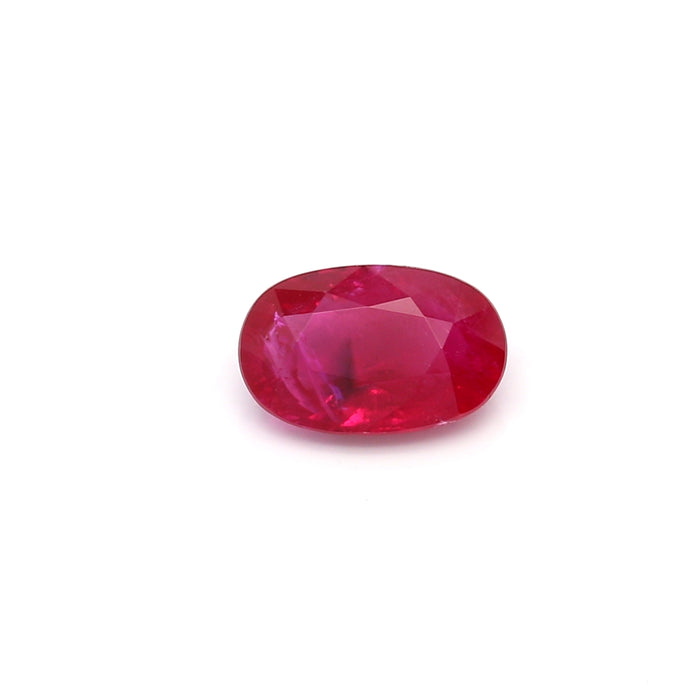 1.35 VI2 Cushion Pinkish Red Ruby