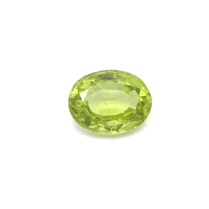 2.45 VI1 Oval Yellowish Green Peridot