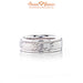 18K White Gold